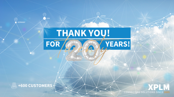 20 years of XPLM: Pioneers of Digital integration in the Industry